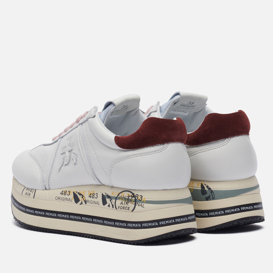 Женские кроссовки Premiata Beth 5345 White