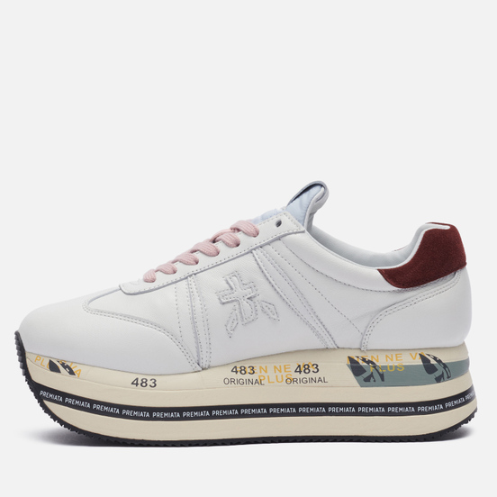 Женские кроссовки Premiata Beth 5345 White