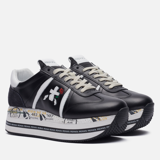 Женские кроссовки Premiata Beth 5351 Black