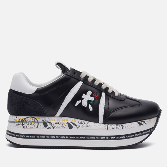 Женские кроссовки Premiata Beth 5351 Black