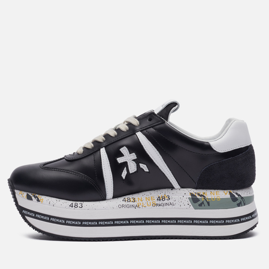 Женские кроссовки Premiata Beth 5351 Black