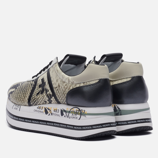 Женские кроссовки Premiata Beth 4116 Black/White