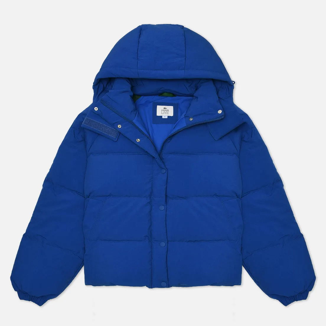 Lacoste Женский пуховик Live Detachable Hood Short Quilted Rain