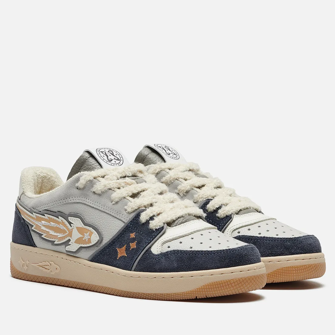 Enterprise Japan Мужские кроссовки EJ Egg Rocket Low Suede/Leather