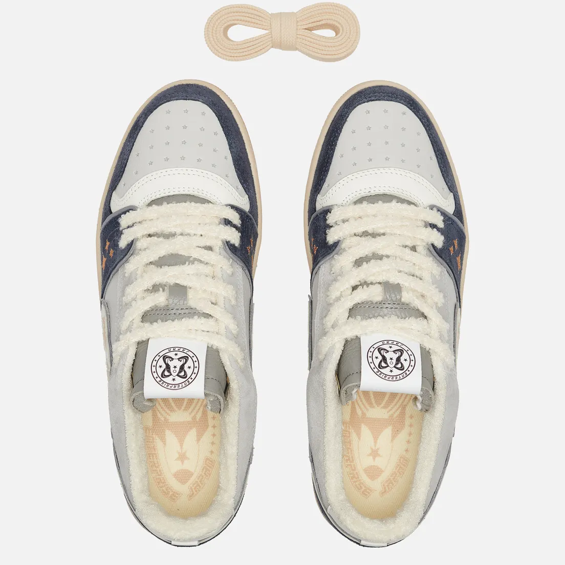 Enterprise Japan Мужские кроссовки EJ Egg Rocket Low Suede/Leather