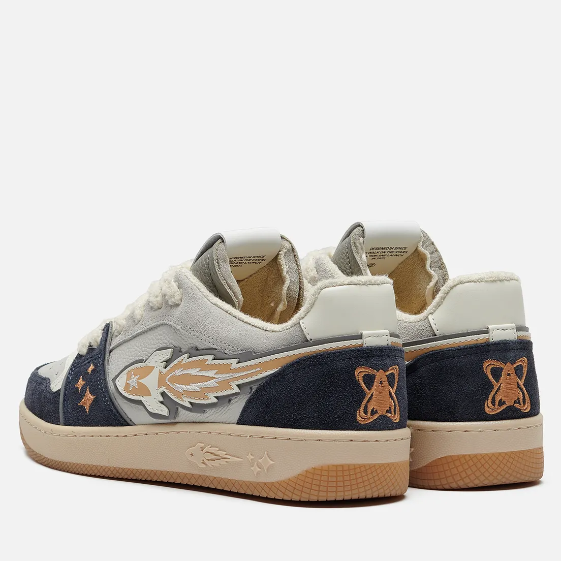 Enterprise Japan Мужские кроссовки EJ Egg Rocket Low Suede/Leather