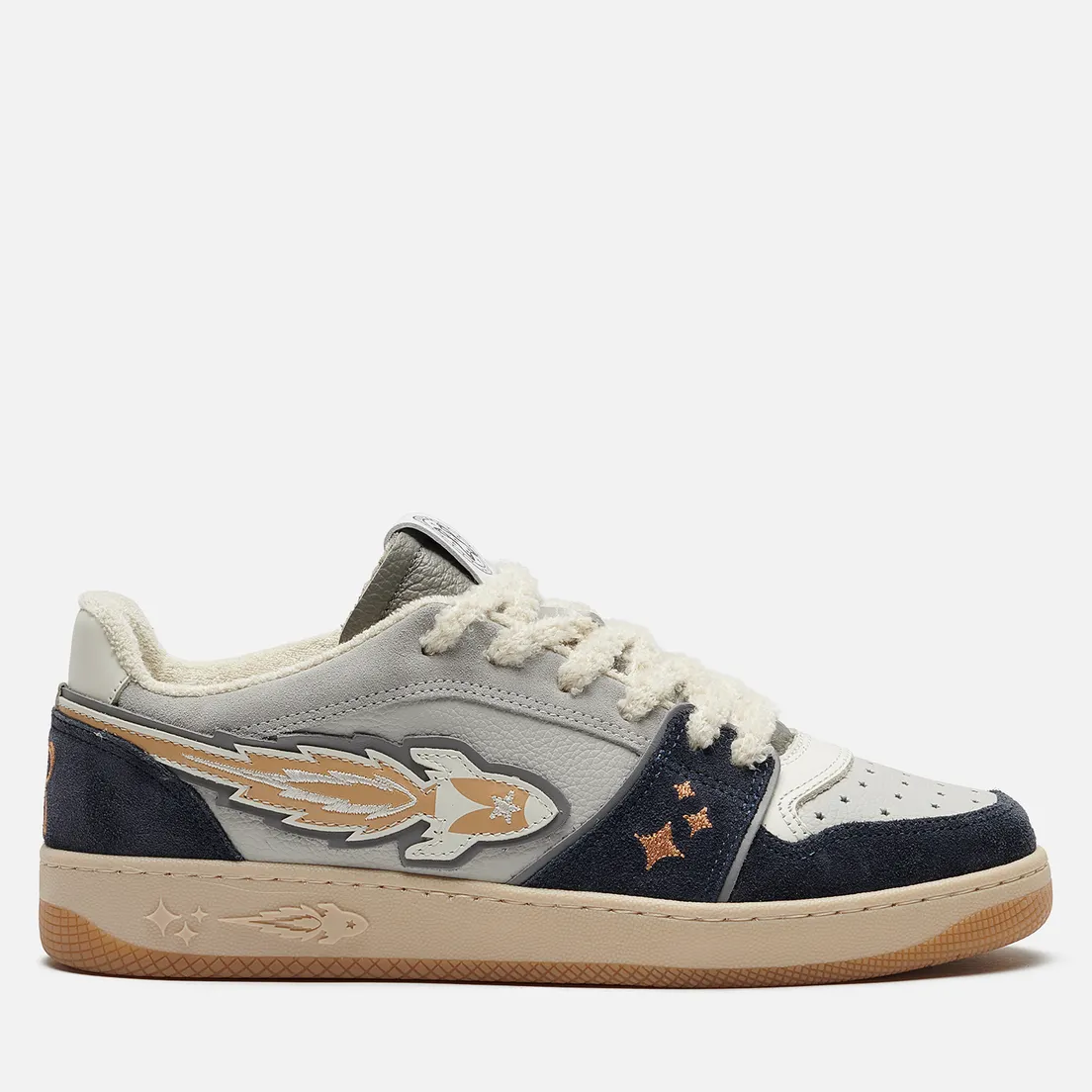 Enterprise Japan Мужские кроссовки EJ Egg Rocket Low Suede/Leather