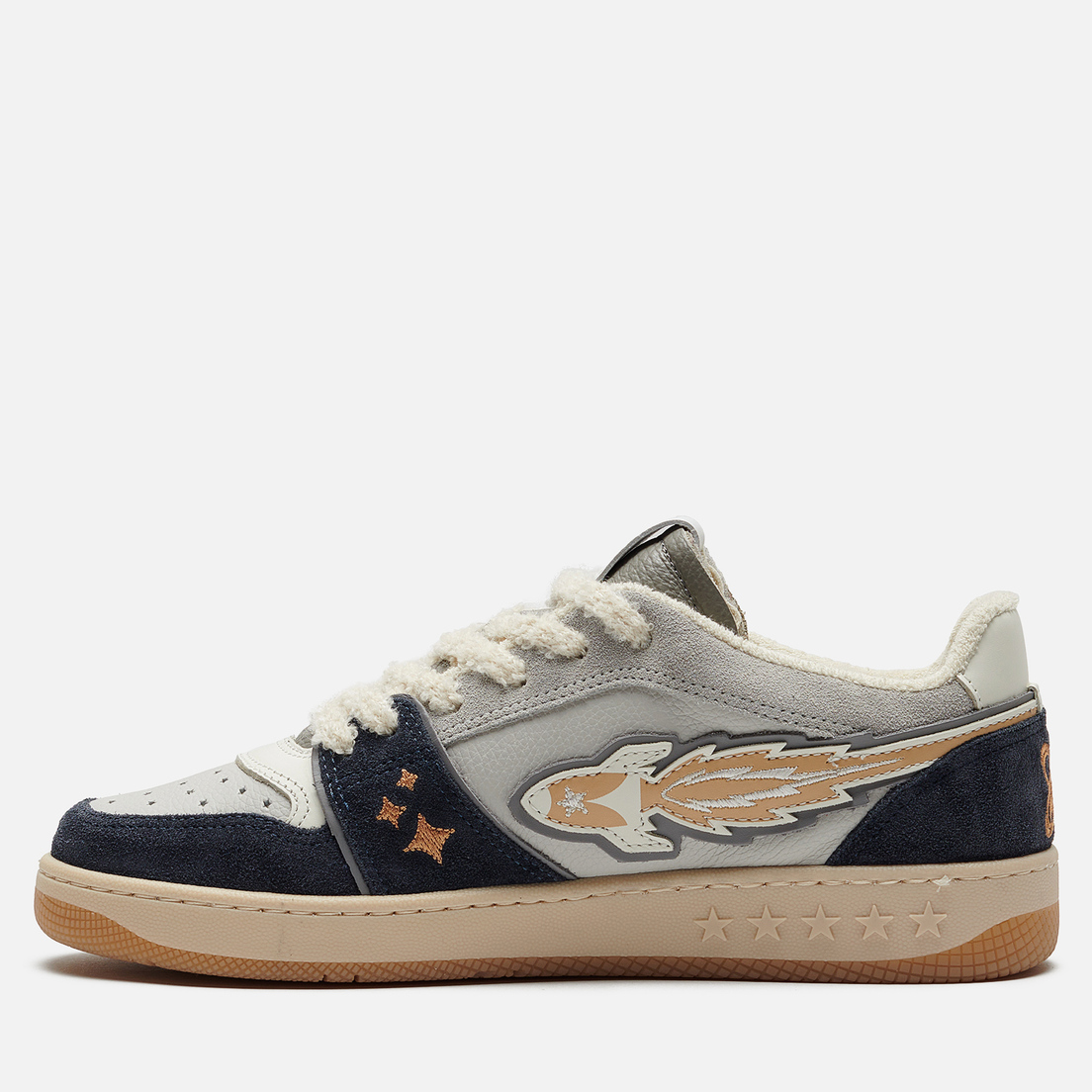 Enterprise Japan Кроссовки EJ Egg Rocket Low Suede/Leather