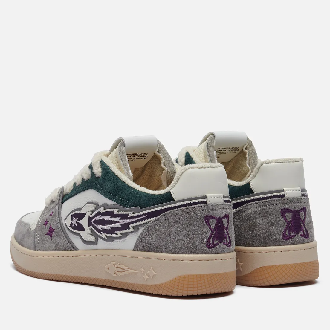 Enterprise Japan Мужские кроссовки EJ Egg Rocket Low Suede/Leather