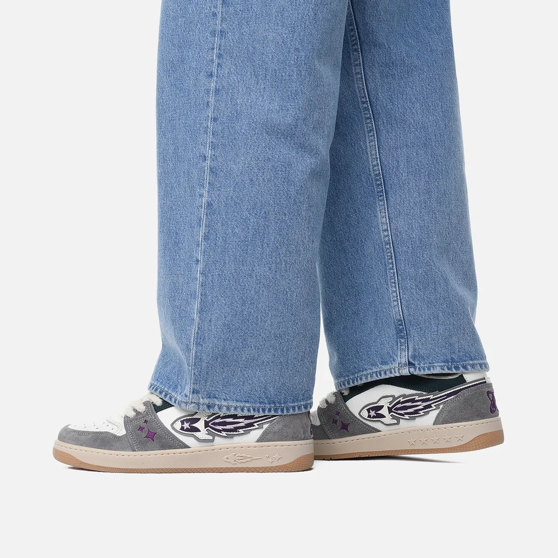 Enterprise Japan Мужские кроссовки EJ Egg Rocket Low Suede/Leather
