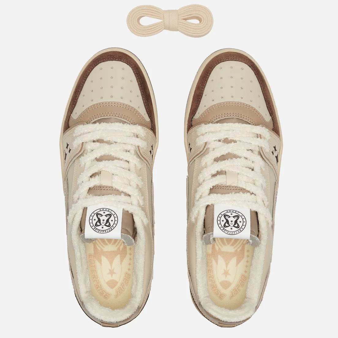 Enterprise Japan Мужские кроссовки EJ Egg Rocket Low Leather/Suede