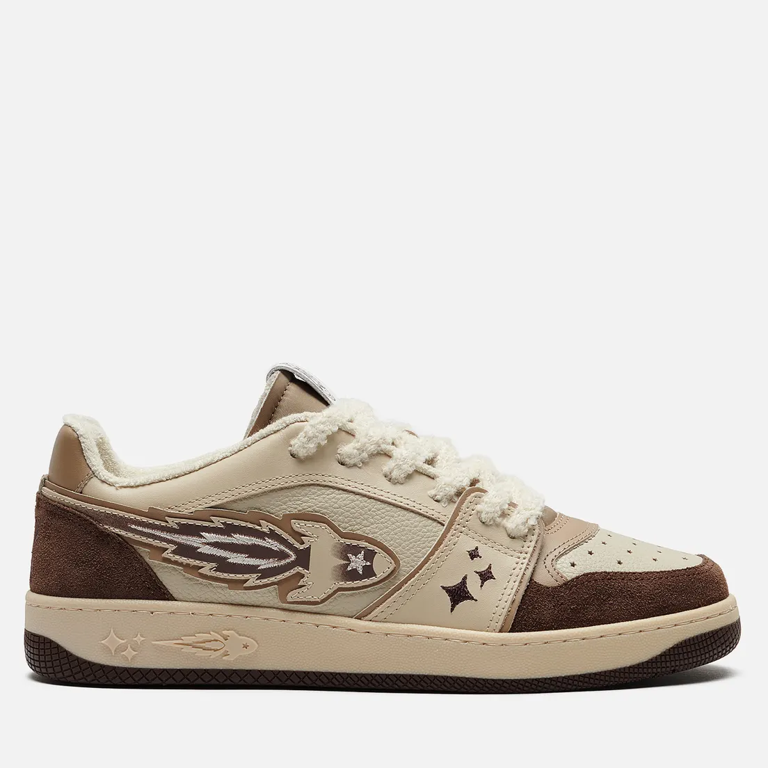 Enterprise Japan Мужские кроссовки EJ Egg Rocket Low Leather/Suede