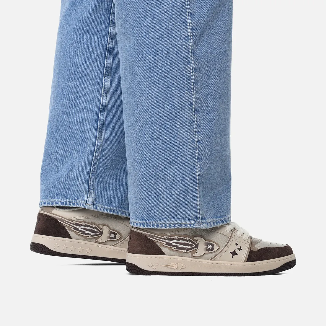 Enterprise Japan Мужские кроссовки EJ Egg Rocket Low Leather/Suede