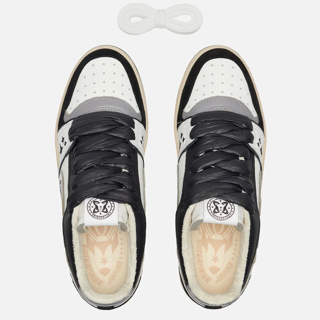 Enterprise Japan Мужские кроссовки EJ Egg Rocket Low Leather/Tumbled