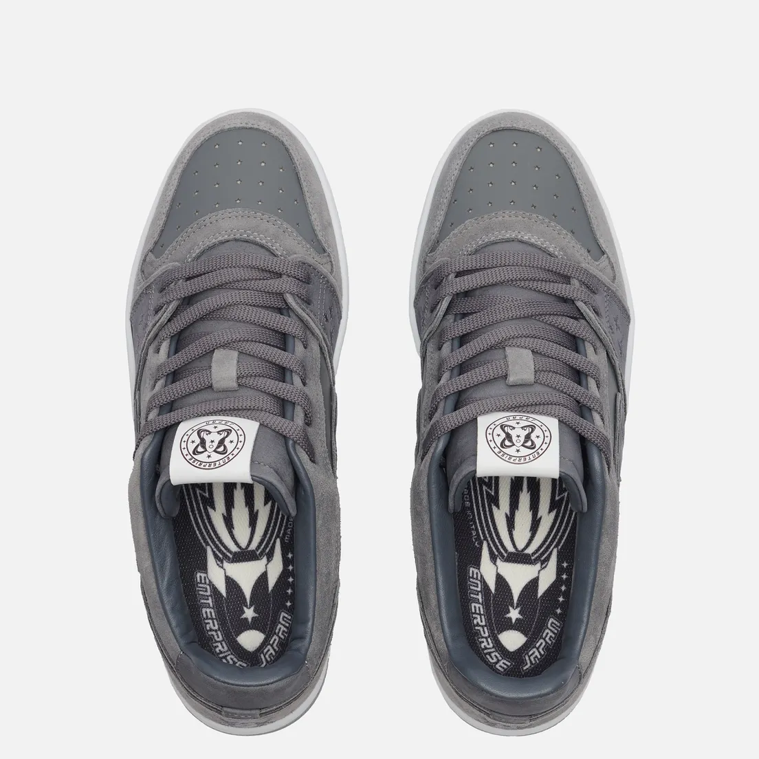 Enterprise Japan Мужские кроссовки EJ Egg Rocket Low Suede/Nubuk/Leather