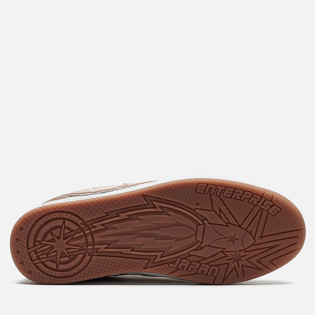 Enterprise Japan Женские кроссовки EJ Egg Rocket Low Tumbled Leather/Leather