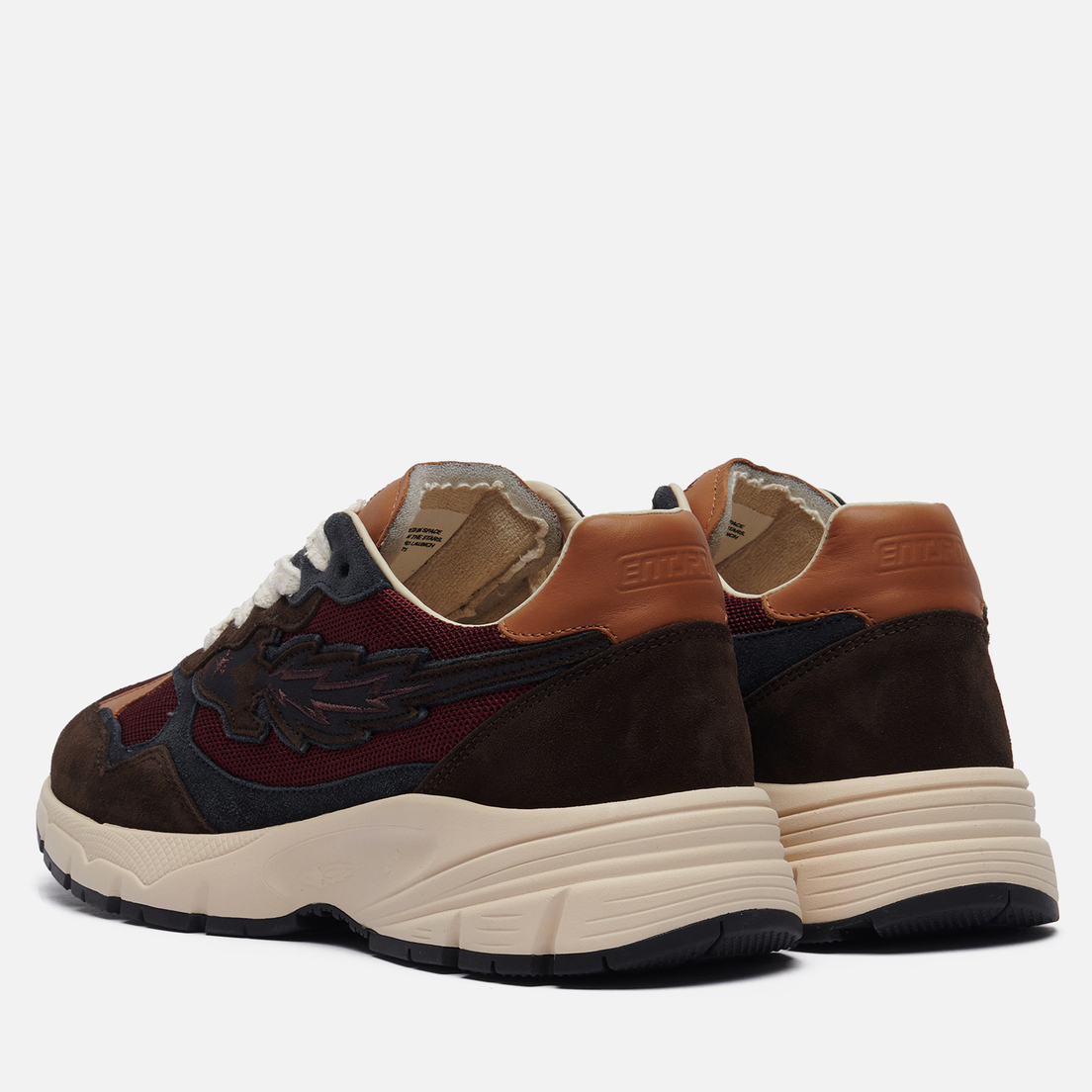 Enterprise Japan Мужские кроссовки EJ Running Low Suede/Mesh/Leather