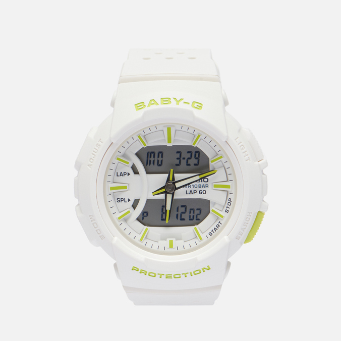 Наручные часы CASIO, цвет белый, размер UNI BGA-240-7A2 Baby-G BGA-240-7A2 - фото 1