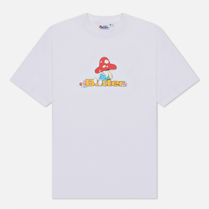 Butter Goods x The Smurfs Lazy Logo butter goods x the smurfs forage wide leg