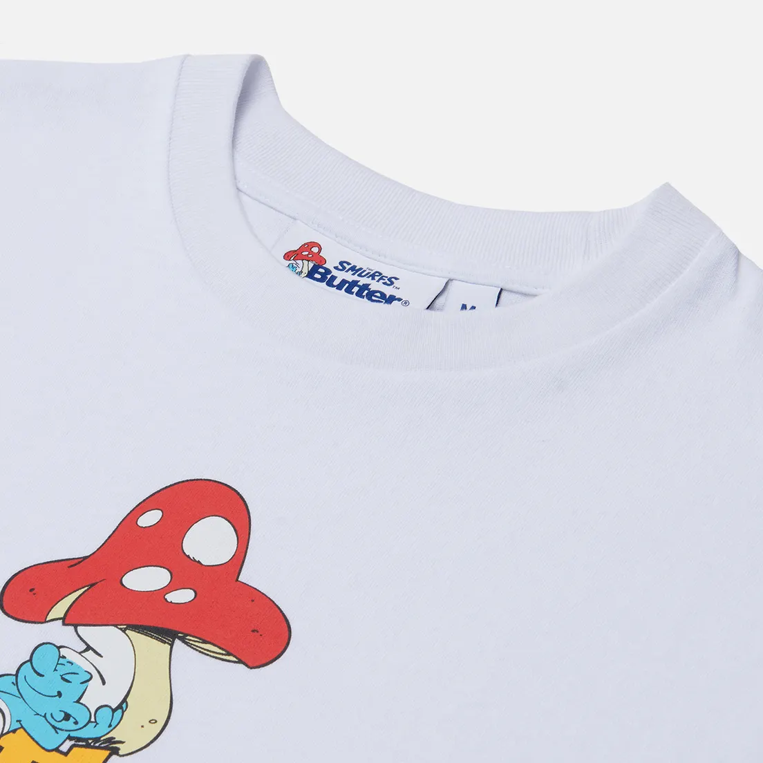 Butter Goods Мужская футболка x The Smurfs Lazy Logo