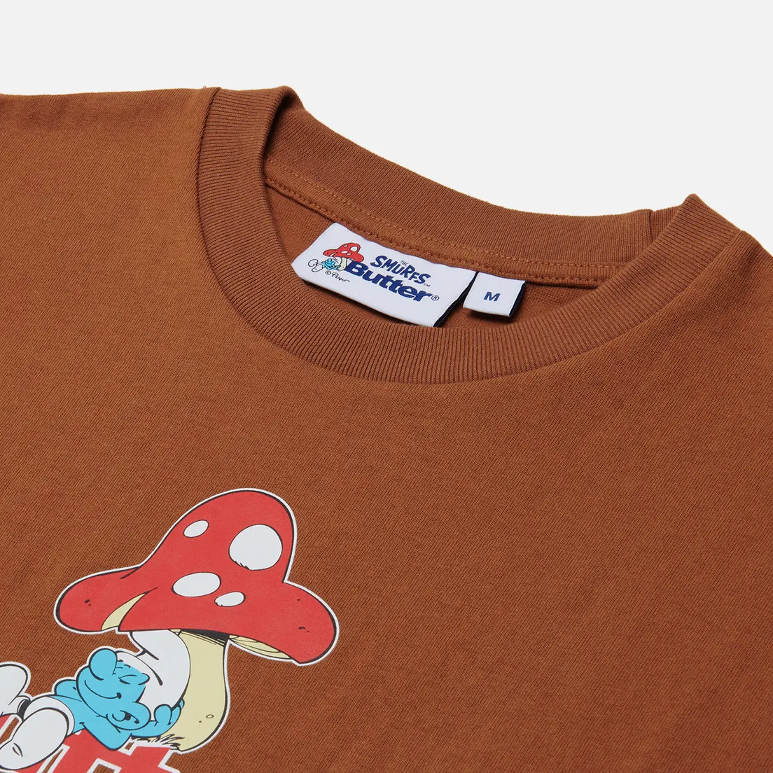 Butter Goods Мужская футболка x The Smurfs Lazy Logo