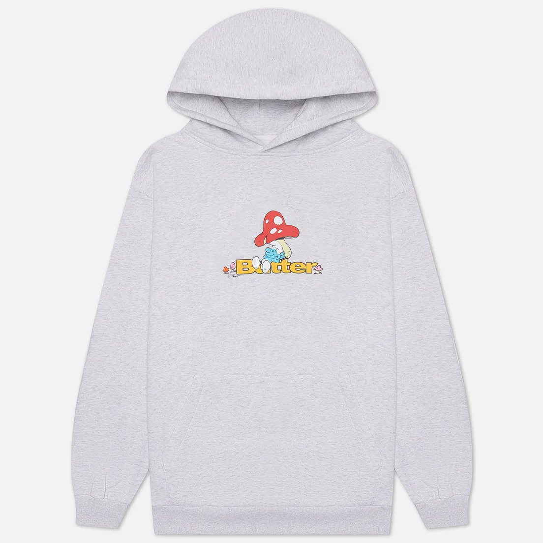Butter Goods Мужская толстовка x The Smurfs Lazy Logo Hoodie