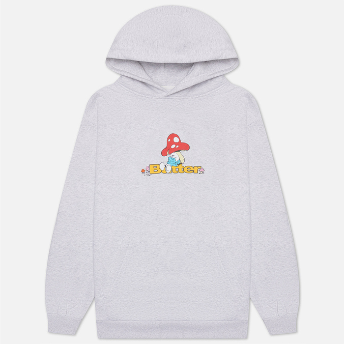 Butter Goods x The Smurfs Lazy Logo Hoodie butter goods x the smurfs lazy logo