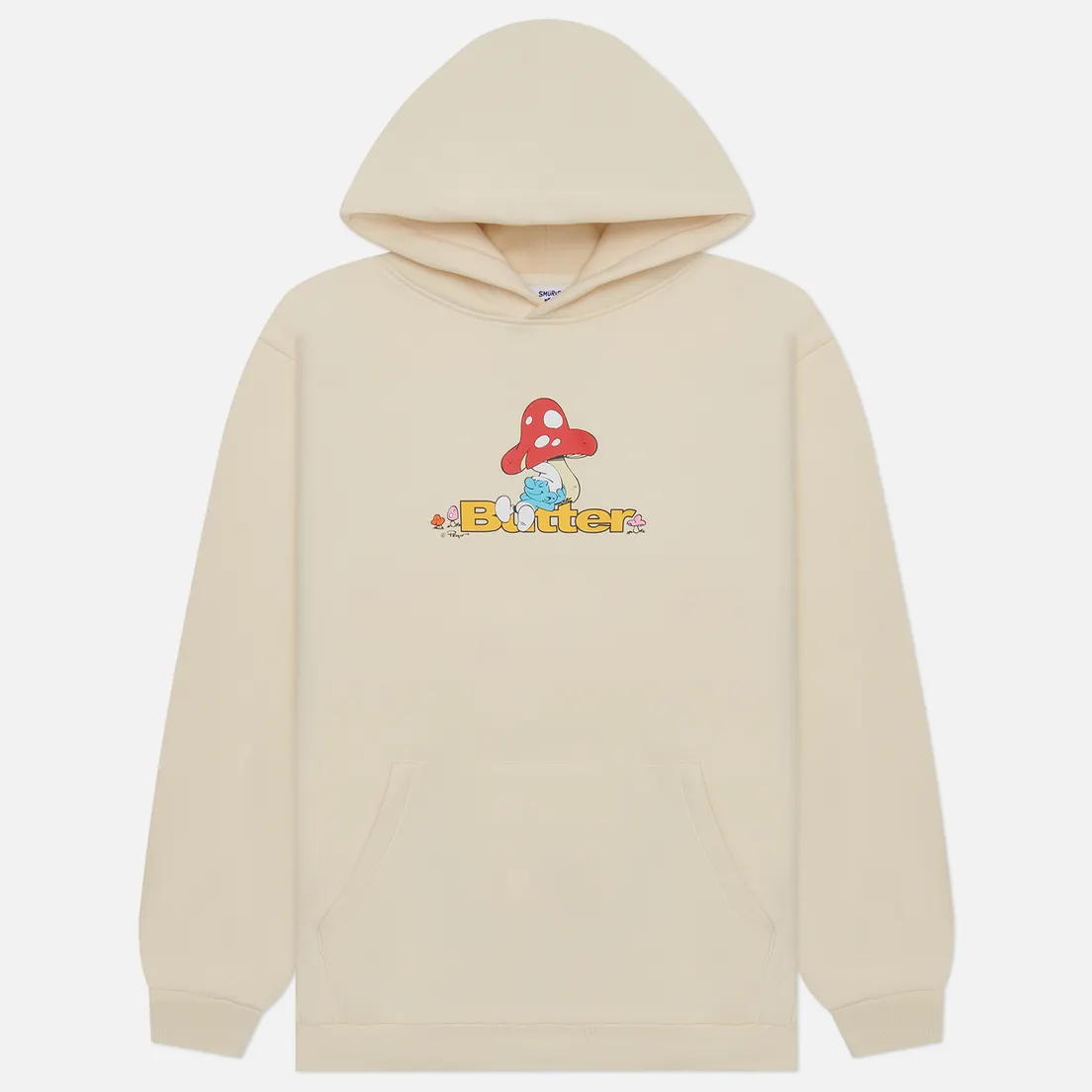 Butter Goods Мужская толстовка x The Smurfs Lazy Logo Hoodie