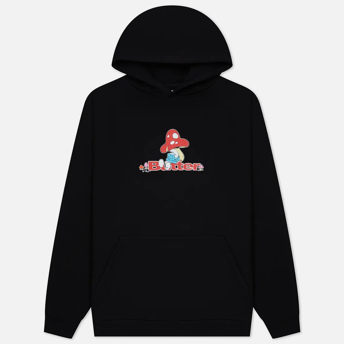 Butter Goods Мужская толстовка x The Smurfs Lazy Logo Hoodie