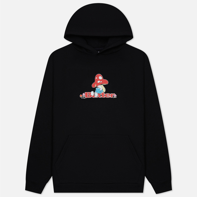 Butter Goods x The Smurfs Lazy Logo Hoodie butter goods x the smurfs lazy logo