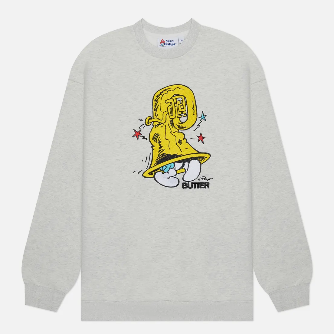 Butter Goods Мужская толстовка x The Smurfs Harmony Crew Neck