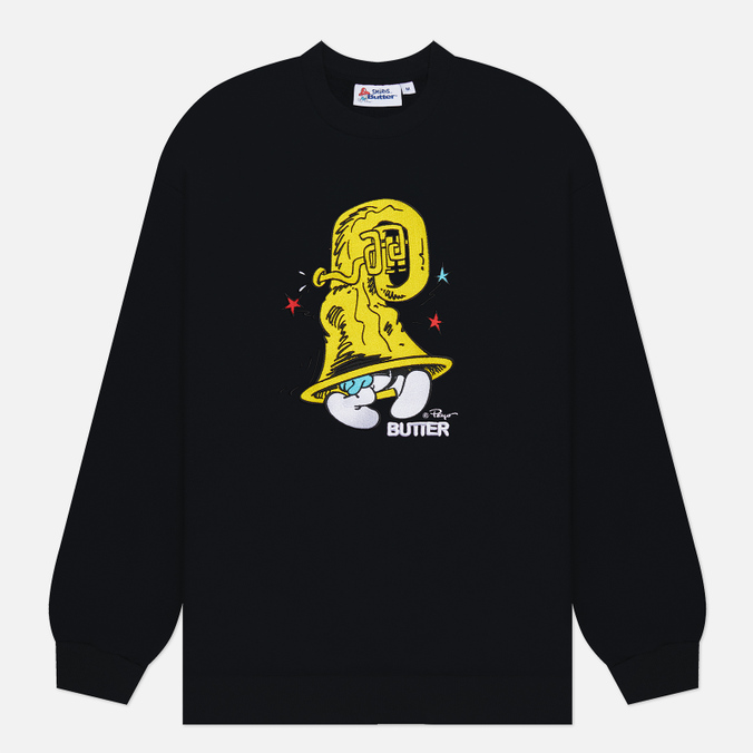 butter goods x the smurfs harmony knit Butter Goods x The Smurfs Harmony Crew Neck