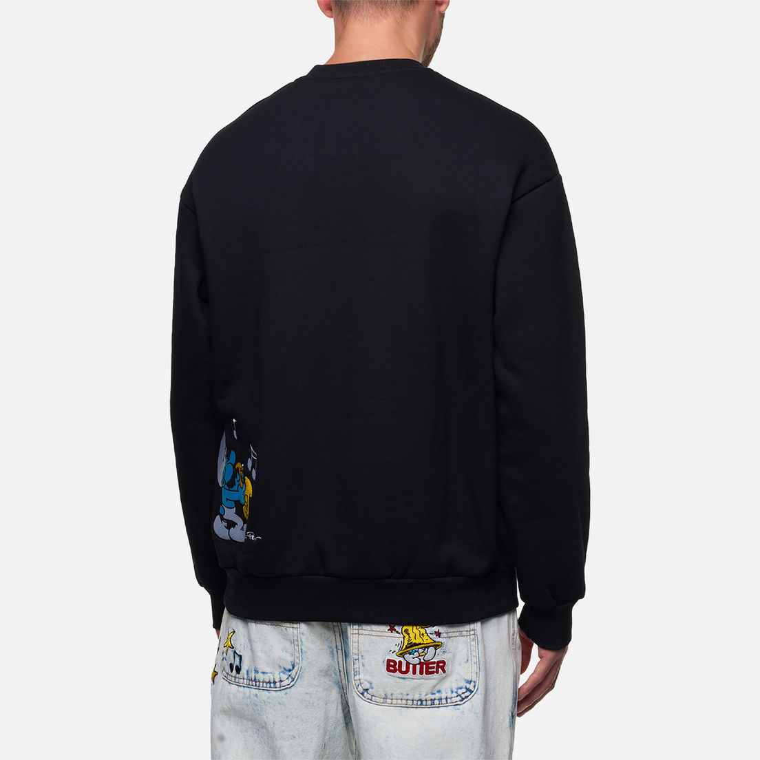 Butter Goods Мужская толстовка x The Smurfs Harmony Crew Neck