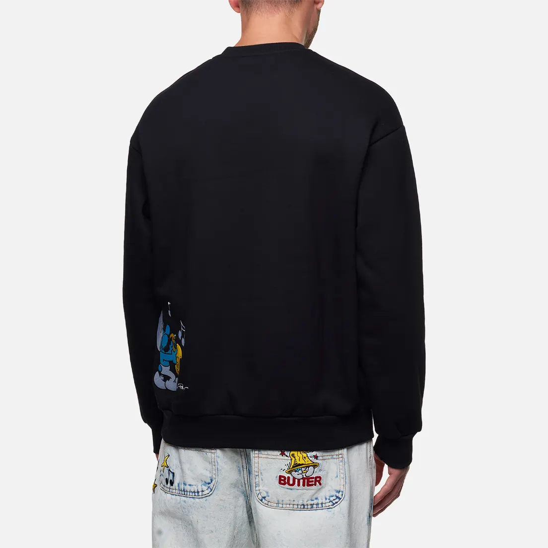 Butter Goods Мужская толстовка x The Smurfs Harmony Crew Neck