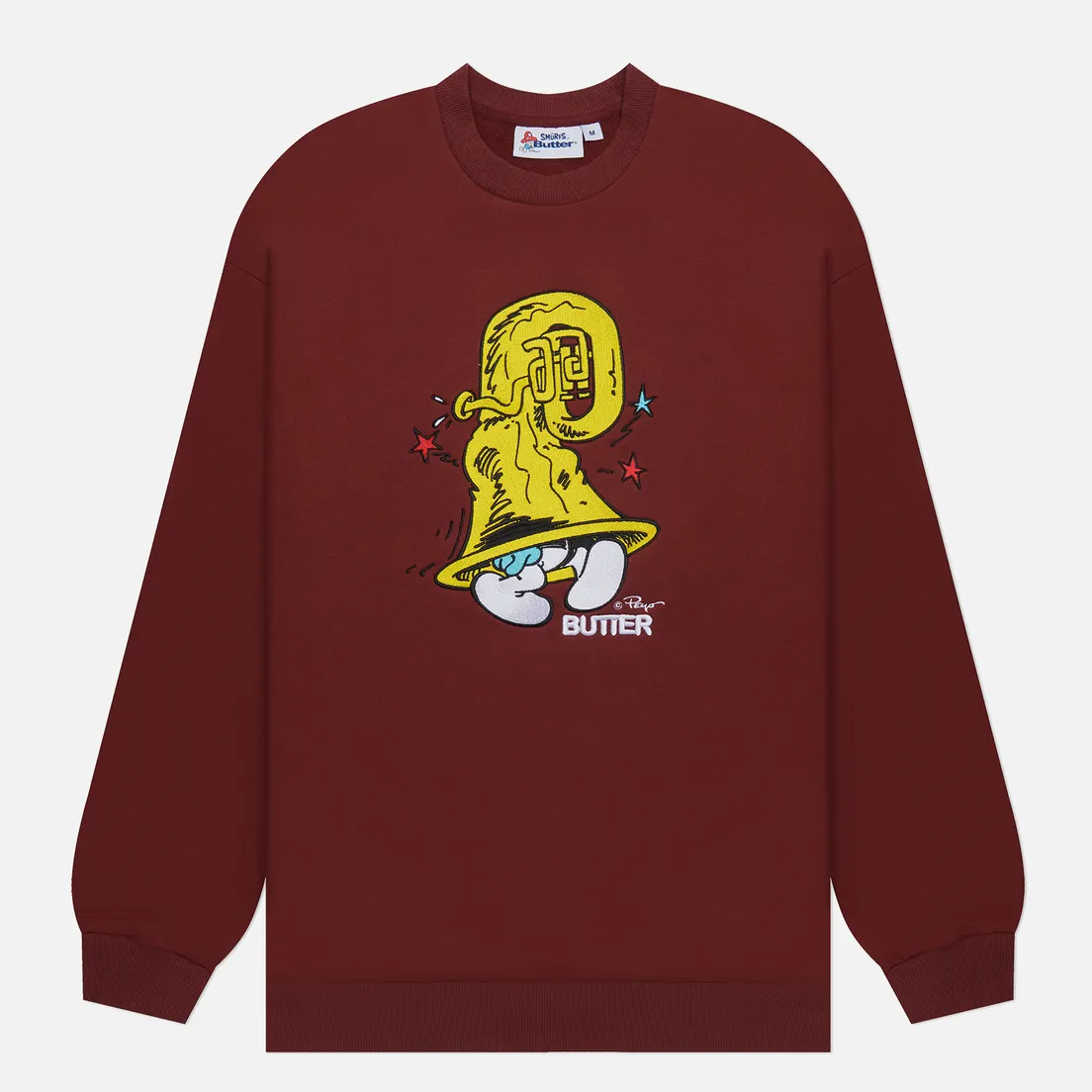 Butter Goods Мужская толстовка x The Smurfs Harmony Crew Neck