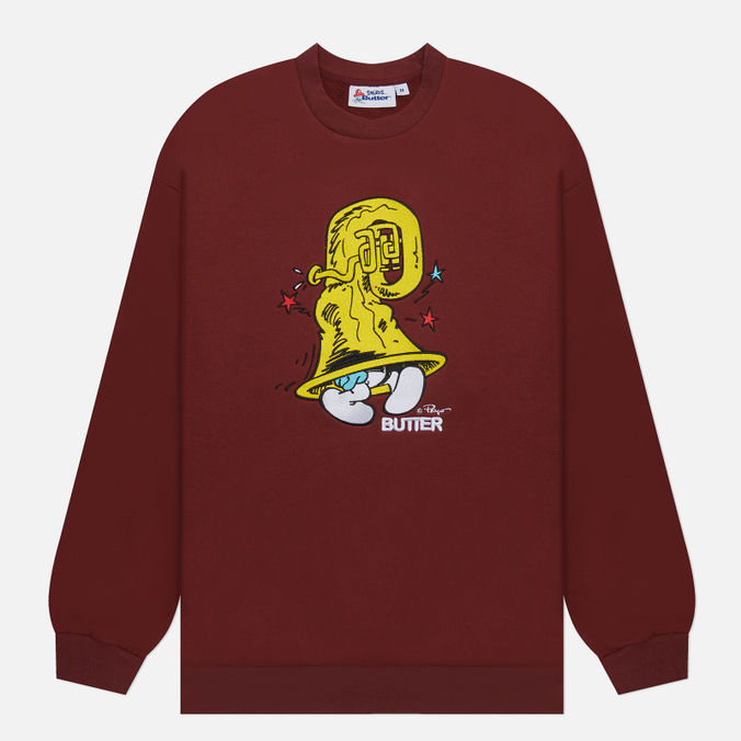 butter goods x the smurfs harmony knit Butter Goods x The Smurfs Harmony Crew Neck