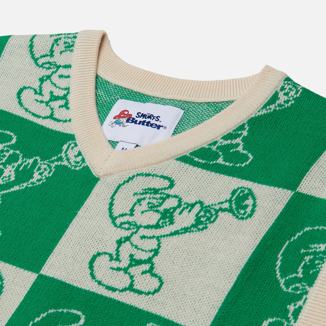 Butter Goods Мужской жилет x The Smurfs Harmony Knit