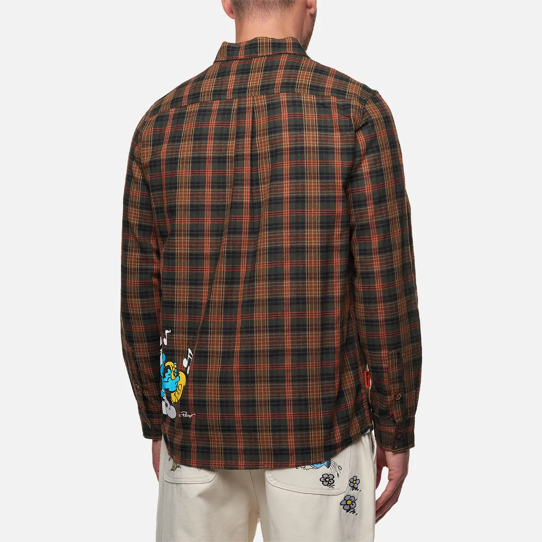 Butter Goods Мужская рубашка x The Smurfs Harmony Plaid
