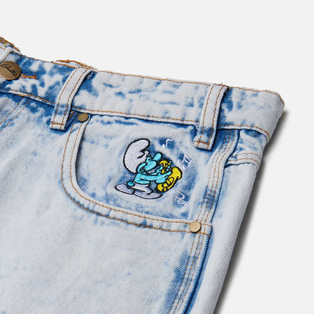 Butter Goods Мужские джинсы x The Smurfs Harmony Denim