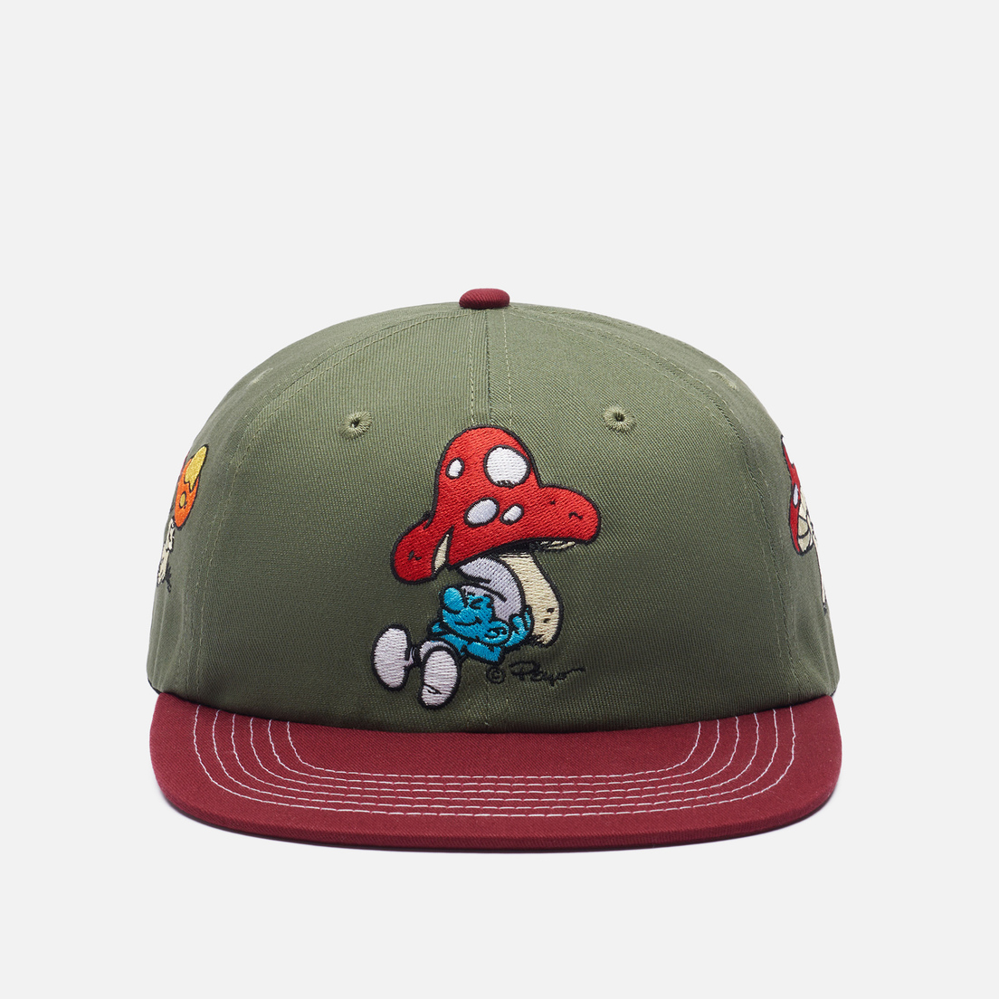 Butter Goods Кепка x The Smurfs Mushroom 6 Panel