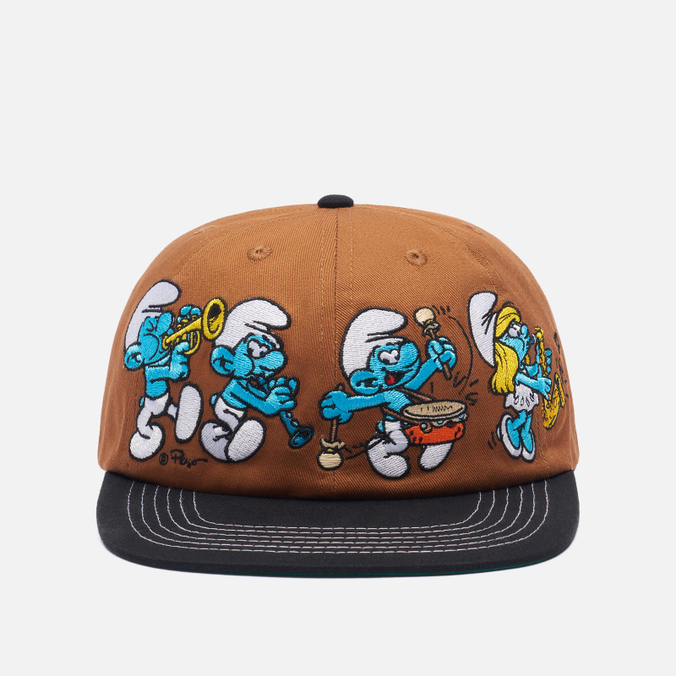 Butter Goods x The Smurfs Band 6 Panel butter goods x the smurfs forage wide leg