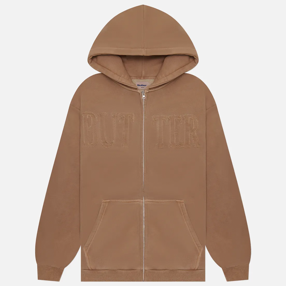 Butter Goods Мужская толстовка Fabric Applique Zip Hoodie