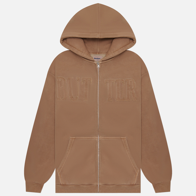 Butter Goods Fabric Applique Zip Hoodie