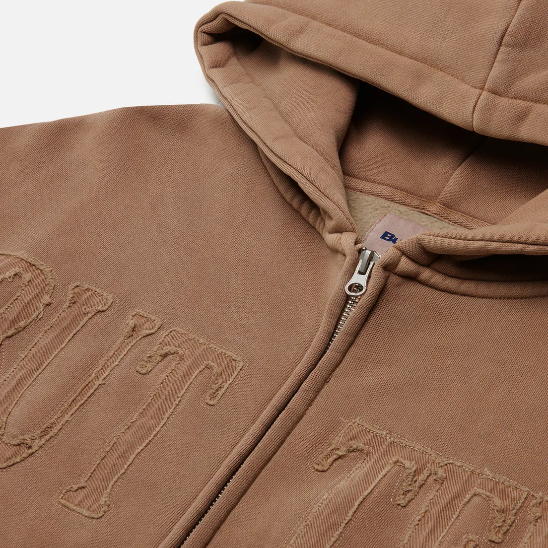 Butter Goods Мужская толстовка Fabric Applique Zip Hoodie