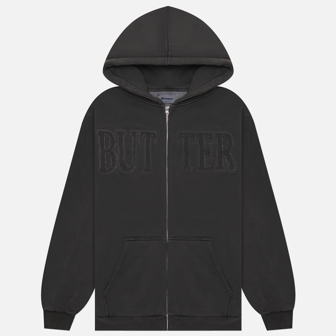 Butter Goods Fabric Applique Zip Hoodie