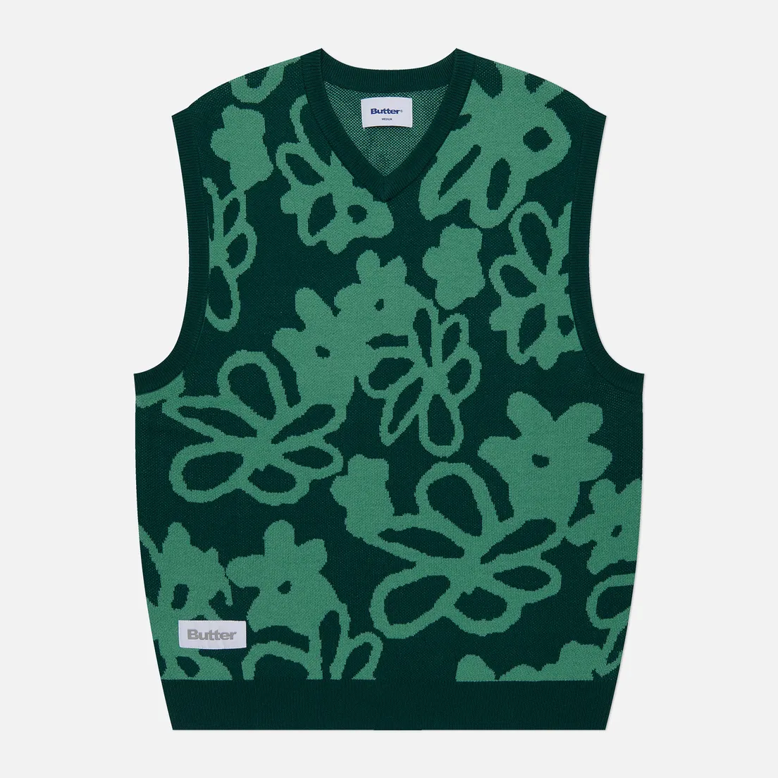 Butter Goods Мужской жилет Flowers Knit