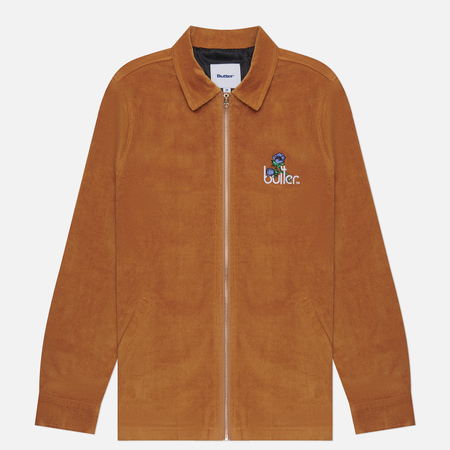 Мужская демисезонная куртка Butter Goods Corduroy Zip Thru, цвет коричневый, размер XXL