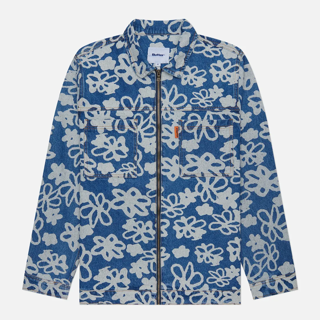 Butter Goods Мужская джинсовая куртка Flowers Denim