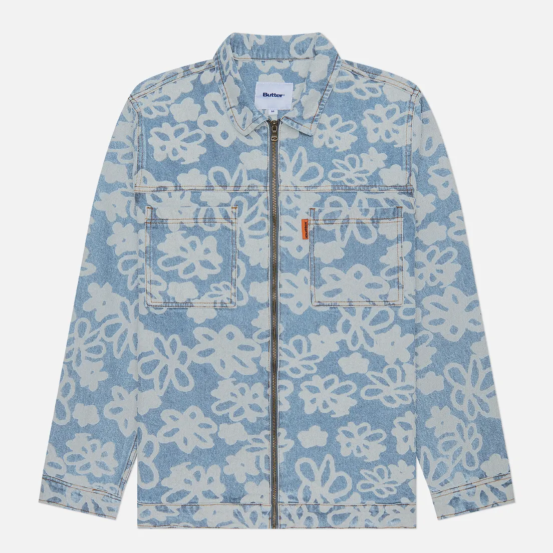 Butter Goods Мужская джинсовая куртка Flowers Denim