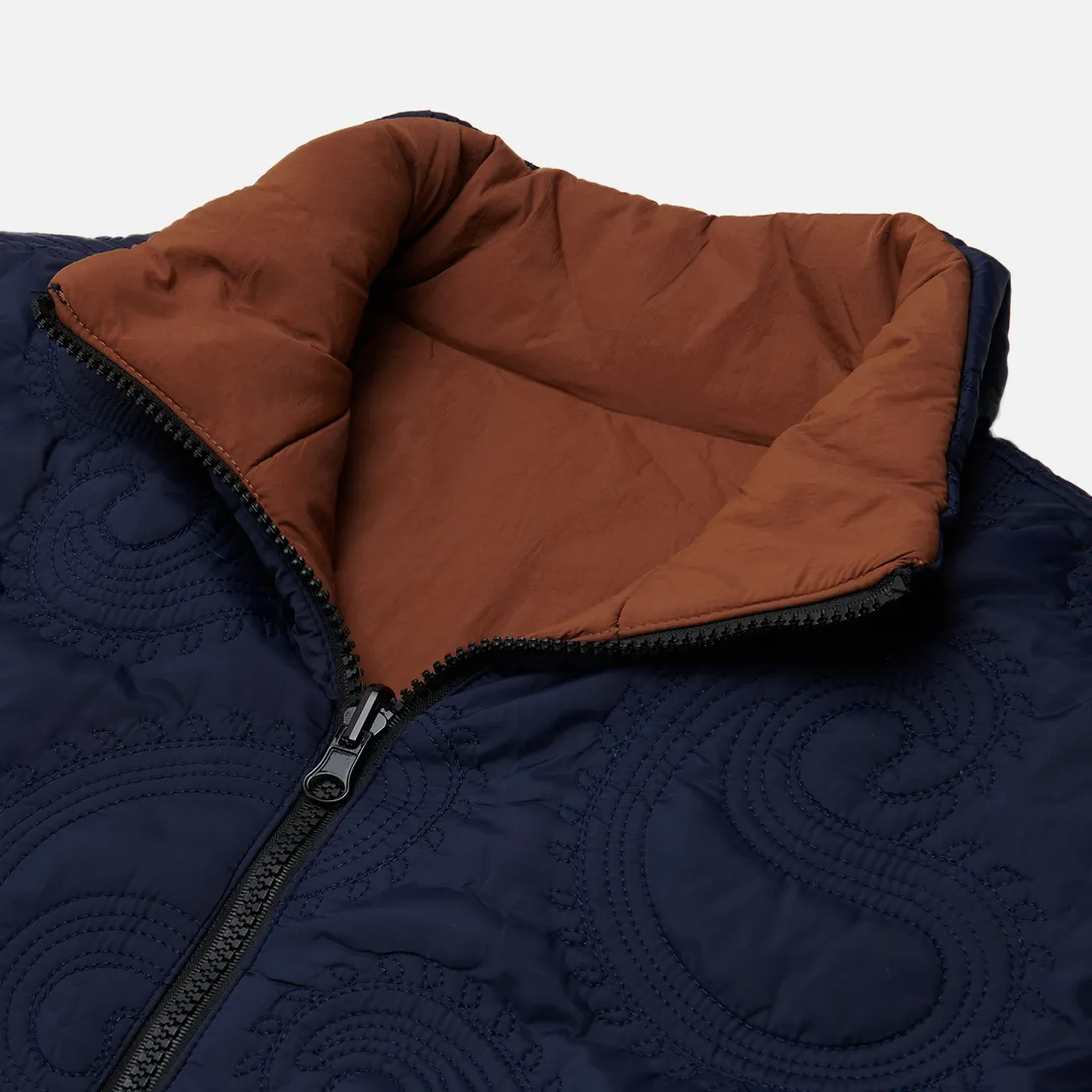 Butter Goods Мужской пуховик Paisley Reversible Puffer